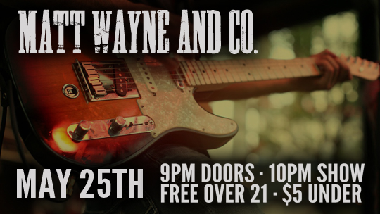 Free Friday! w/ MATT WAYNE & CO.